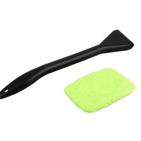 Car Window Cleaner Brush Kit Windshield Wiper Microfiber Wiper Cleaner Cleaning Brush Auto Cleaning Wash Tool With Long Handle