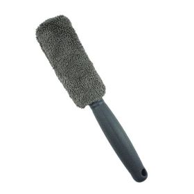 1PC Portable Car Wash Brush Plastic Handle Wheel Cleaning Tool