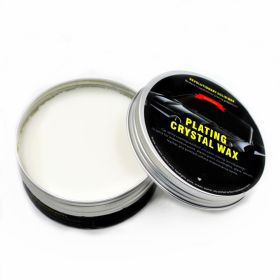 Car Diamond Crystal Wax Black Wax Coating Waxing Polishing Sewage Crystal Hard Wax (Option: White-1PCS)